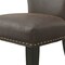 Alaterre Furniture Savoy Upholstered Dining Chairs, Espresso (Set of 2) ANSV01PDC - alternate 5
